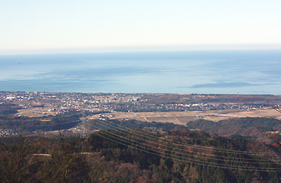 宝達山からの眺め